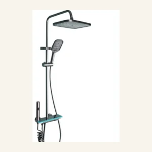 8869 Water Plating Gun Grey 4 Gear Shower Set